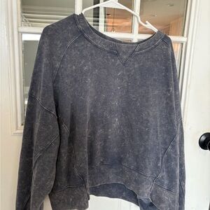& Other Stories Gray Crew Neck Sweater